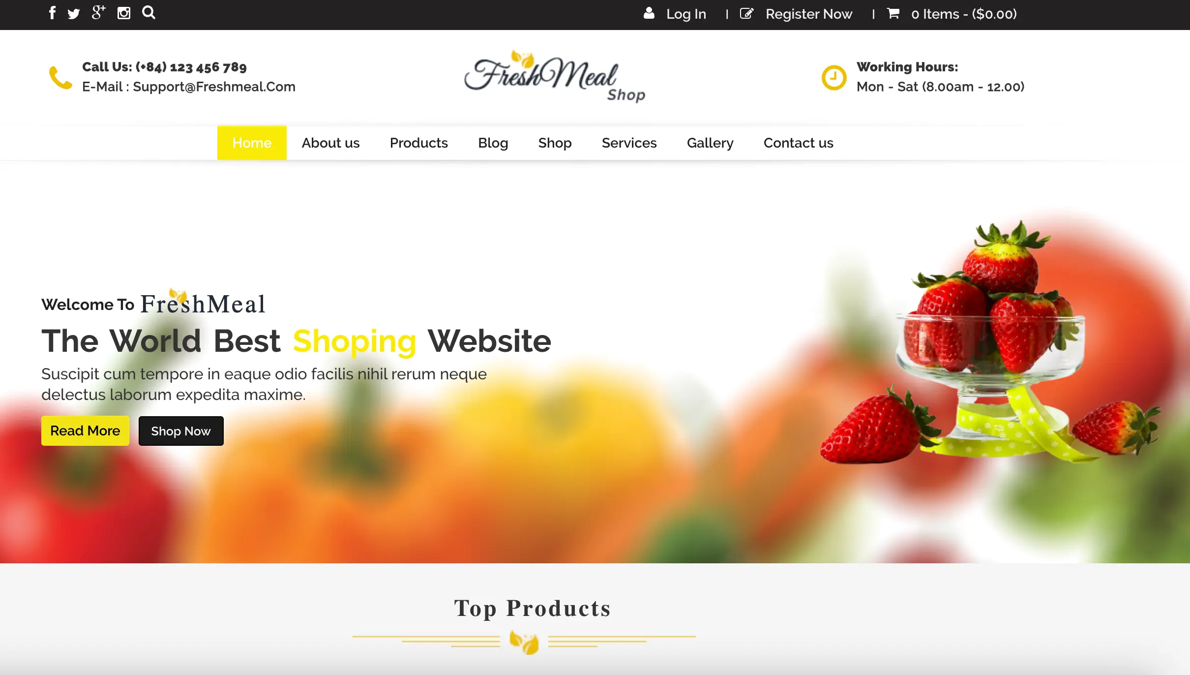 Fresh Meal Food Store