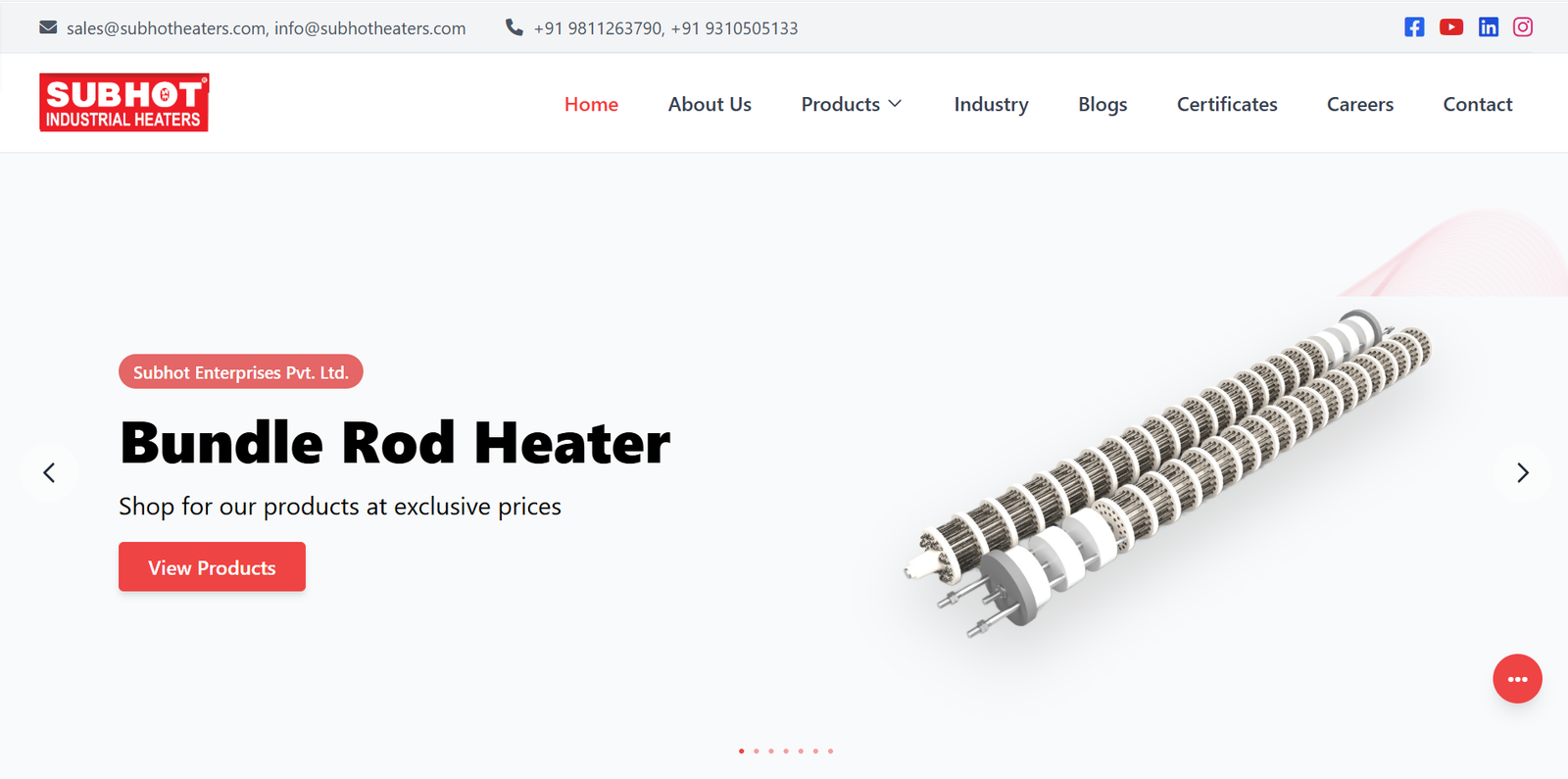 Subhot Industrial Heater